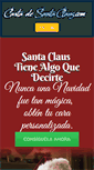 Mobile Screenshot of cartadesantaclaus.com